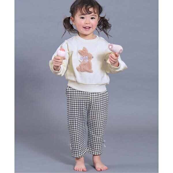 【リンク】ふわふわモチーフストレッチ裏毛パジャマ／アンパサンド（Ampersand）