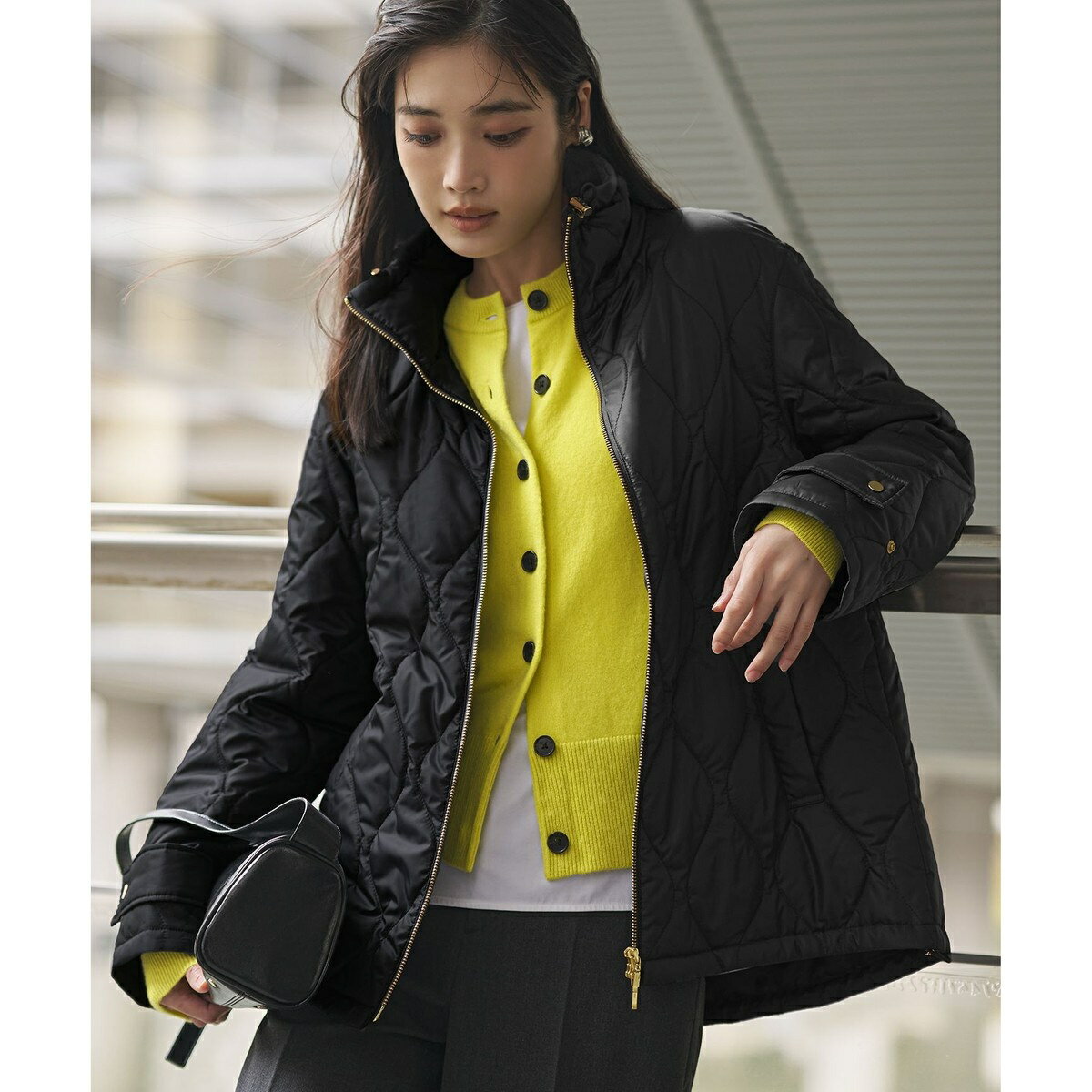 中綿パディング フード2WAY アウター／23区（23KU）