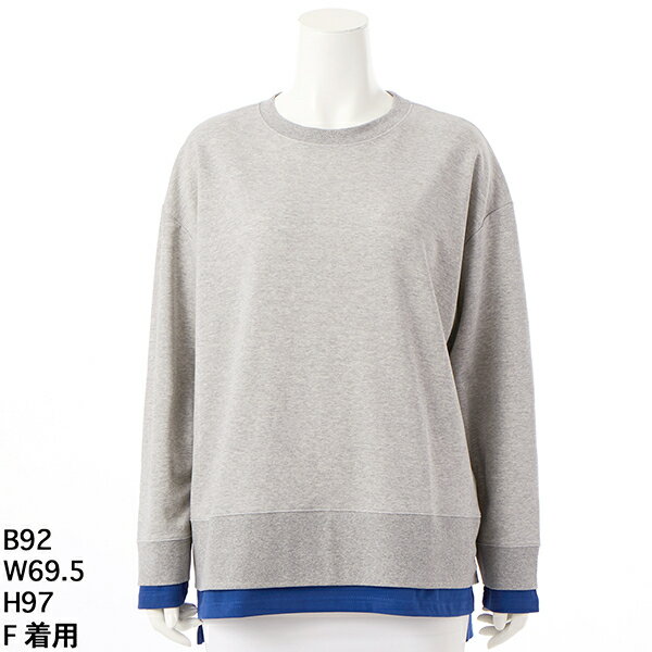 楽天丸井（マルイ）楽天市場店【洗える】バイカラーレイヤードプルオーバー／アル・ディ・ラ（AL DI LA）