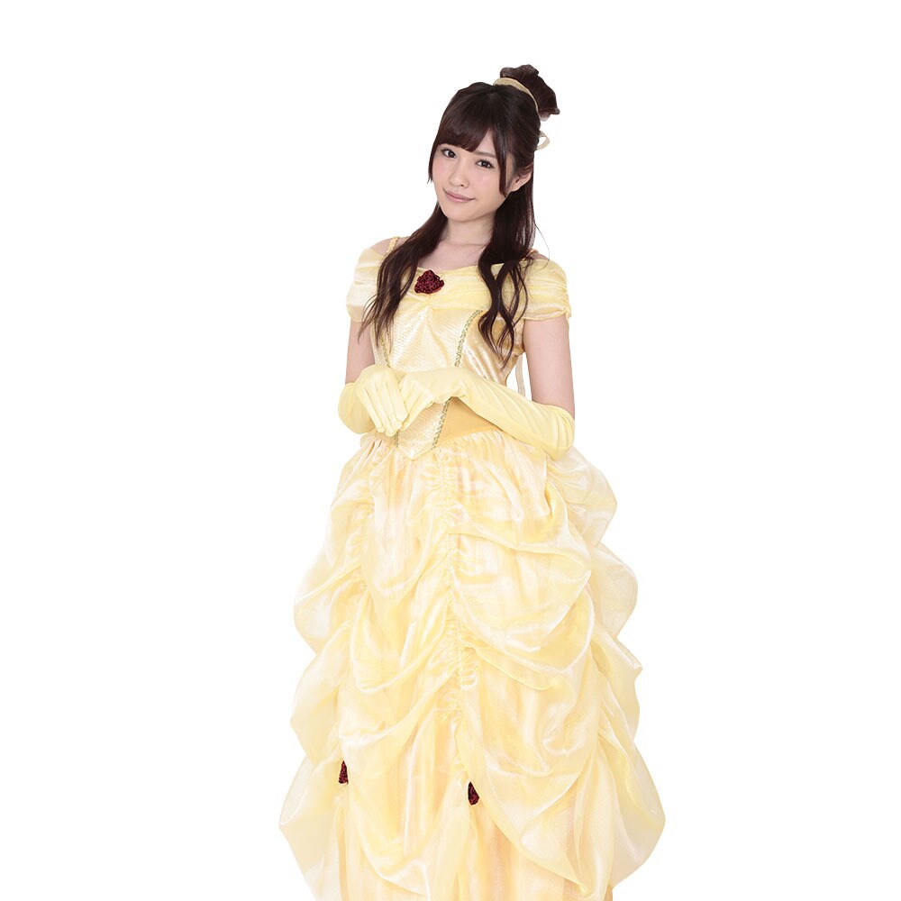 コスプレ BeWith プリンセスドレス 夜会イエロー かわいい／BeWith（BeWith）