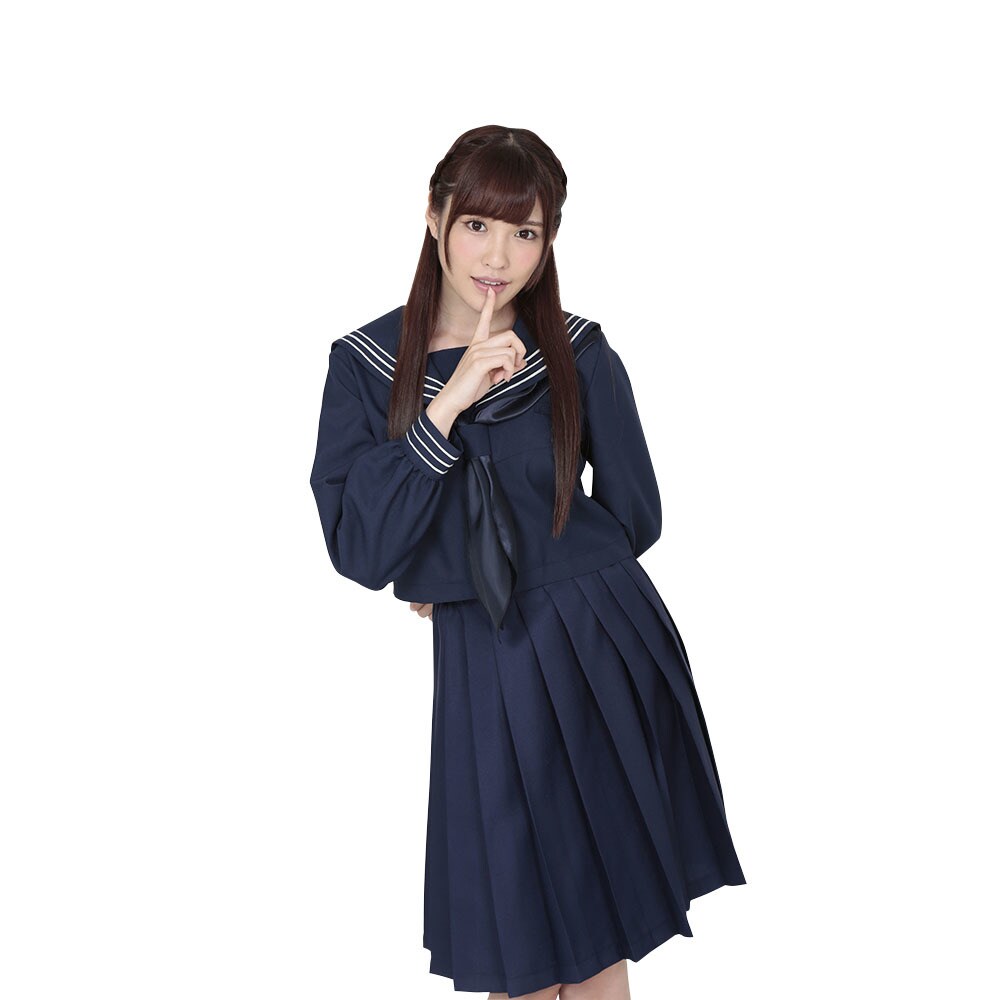 コスプレ BeWith 学校制服type つつじ M サイズネイビー かわいい／BeWith（BeWith）