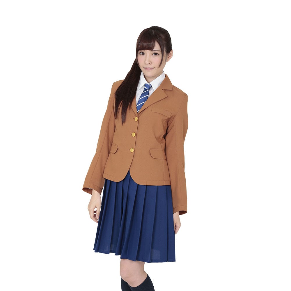 コスプレ BeWith 学校制服type サツキ M サイズブラウン かわいい／BeWith（BeWith）