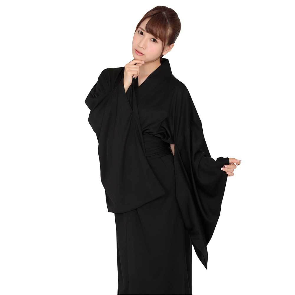 【ハロウィン】コスプレ BeWith 和風 着物テイスト ブラック かわいい／BeWith（BeWith）