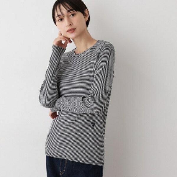 【吸湿発熱抗菌防臭】ジンジャー混クルーネックプルオーバー／デッサン（Dessin）