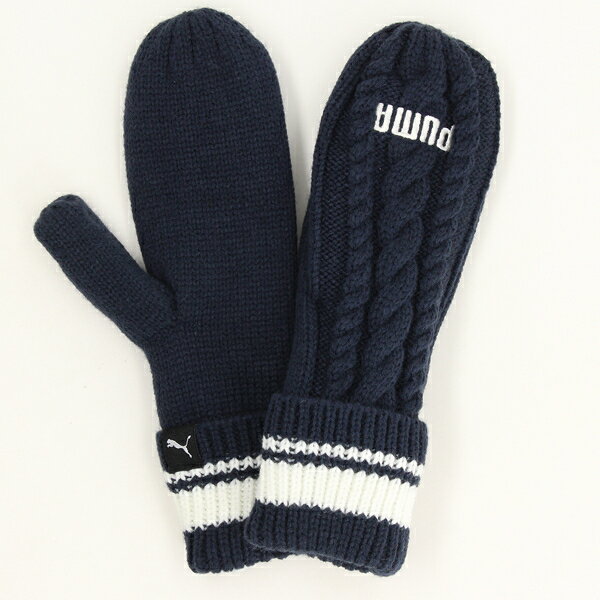 [型番:042133]表面はケーブル編みニットでクラシックな表情を持たせ、裏地にはフリースを採用した防寒性の高いゴルフ用ケーブルニット ミトン。冷たい風をしっかり防ぎ、冬のラウンドを快適にサポートします。フロントには「PUMA」ロゴの刺繍を...