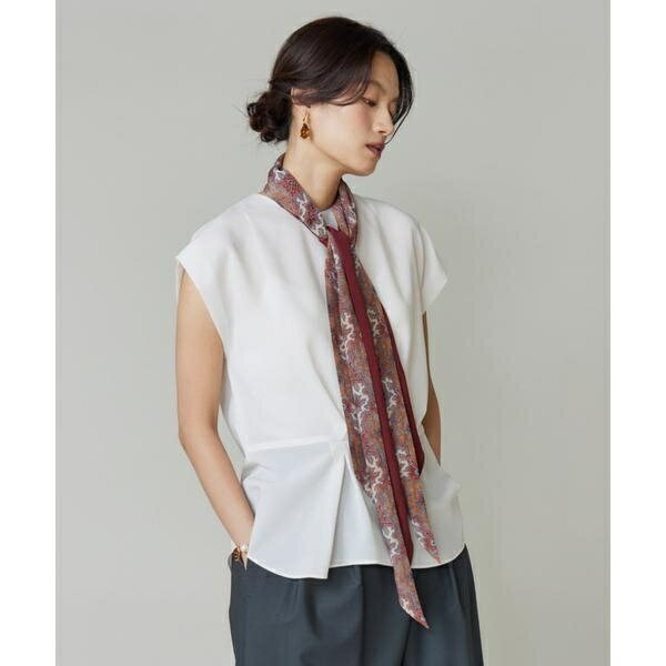 Slim Danica Scarf スリムスカーフ《Tapis Noir》／フェイバリット スキナモノ（FAVORITE SUKINAMONO）