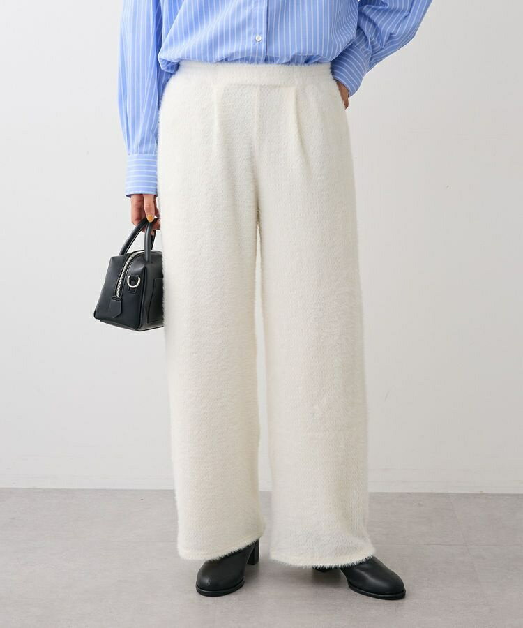 フェザーレースジャガードパンツ／グリーンパークス（Green Parks）