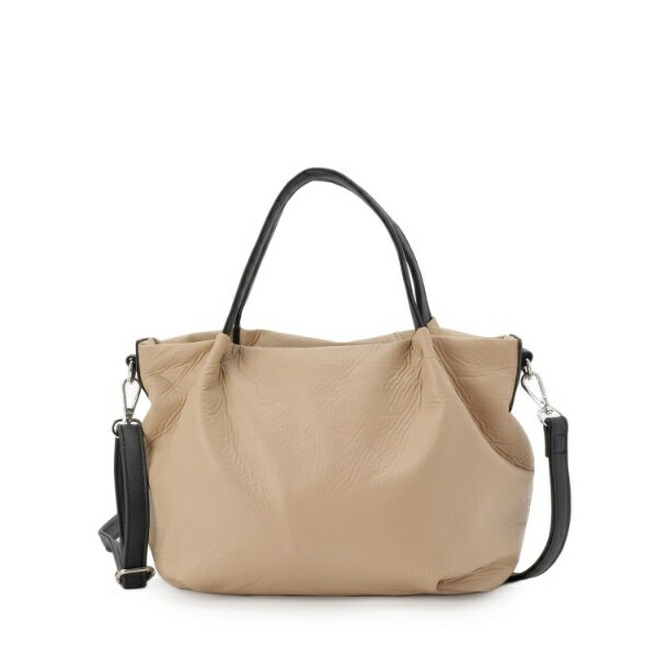 【2WAY／オリジナルプリント裏使用】タックトートバック／スーナウーナ（SunaUna）