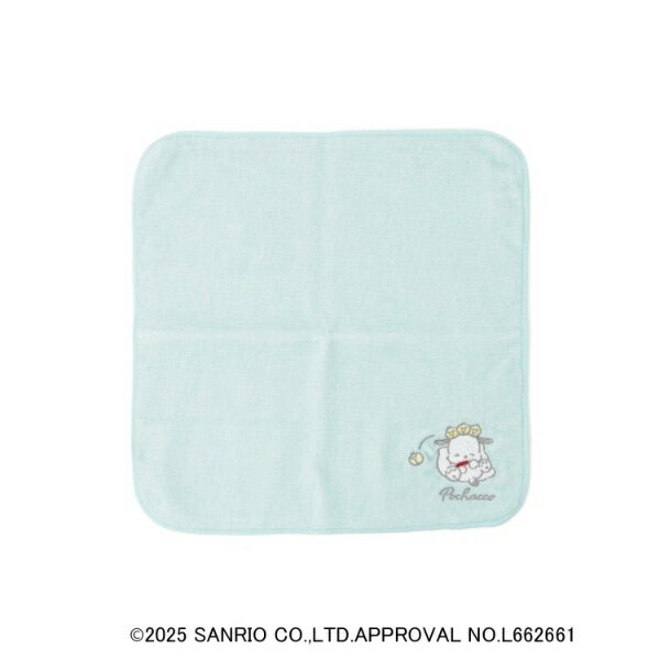 【ポチャッコ コラボ】ハンカチタオル刺繍／イッツデモ（ITS'DEMO）