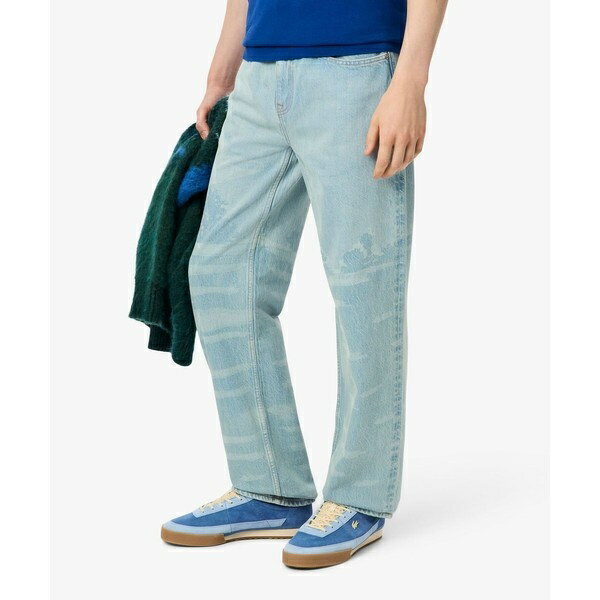 シャンタコランドスケープモチーフデニムジーンズ／ラコステ（LACOSTE）