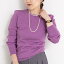 【MARILYN MOON/マリリーンムーン】14G wool modern sleeve top/ノーリーズソフィー(NOLLEY’S sophi)