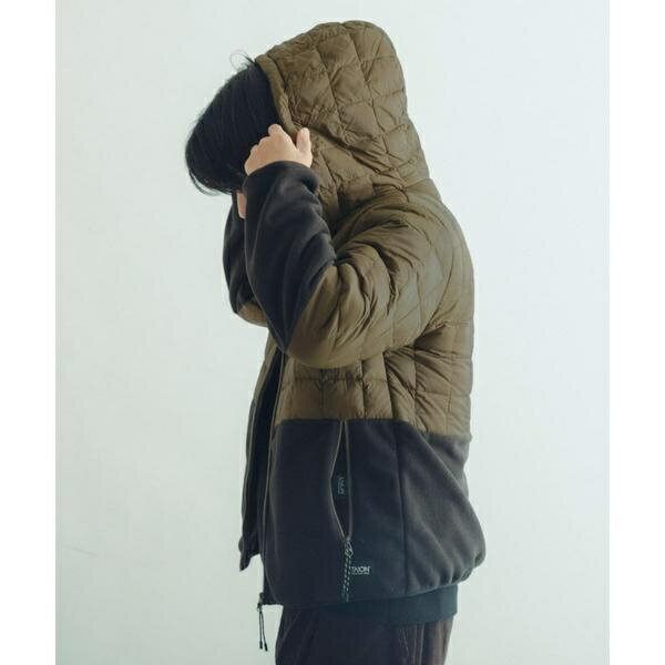 TAION　FREECE+DOWN HOOD JACKET／アイテムズ アーバンリサーチ（ITEMS URBAN RESEARCH）