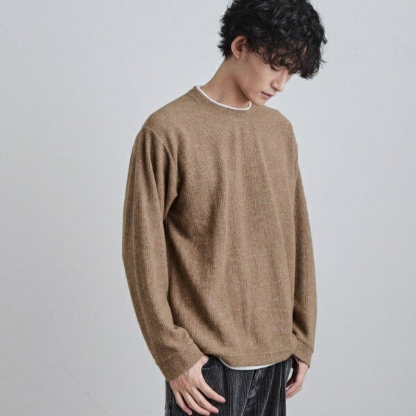 フェイクレイヤードニットソー／ティーケー タケオキクチ（tk.TAKEO KIKUCHI）