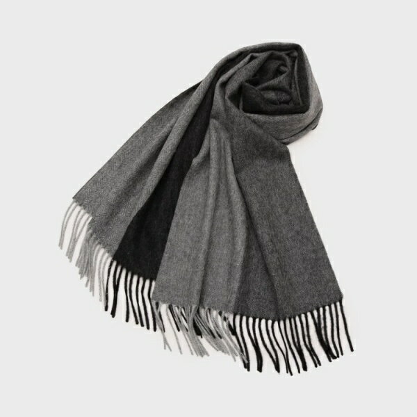 【洗えるカシミヤ】カシミヤ 4面パネルマフラー／タケオキクチ（TAKEO KIKUCHI）