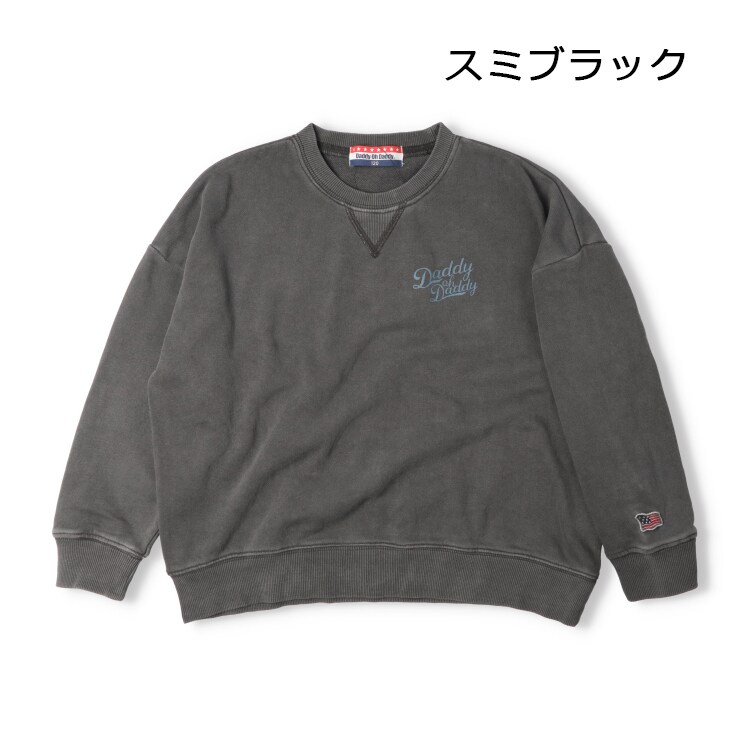 ワンポイントロゴ裏毛トレーナー／ダディオダディ（Daddy Oh Daddy）
