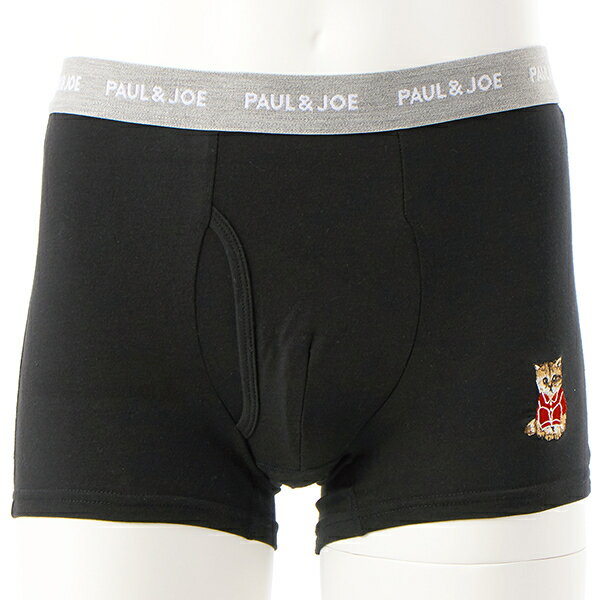 [型番:PJB755068-]オリジナルマシュマロポーチに入ったボクサーパンツ。ポーチは二次利用もできギフトにもおすすめ。ポール ＆ ジョーのアイコン猫、お座りヌネットが刺繍されたデザイン。スタイルのフロントは丸みのある立体的なパターンで圧迫感を軽減した前開きボクサーパンツ。素材はソフトな肌触りとフィット性のある綿ベア天竺素材を採用。ウエストゴムは肌触りの良い裏パイル仕様。■カラー：ブラック、ネイビーサイズ■ML※(　)で表記されている数字はヌードサイズです。ヌードサイズとは衣服を身につけない身体のサイズです。お客様ご自身の身体サイズと比較してお選びください。 ■素材： ［30］本体：綿95％　ポリウレタン5％　ゴム：ポリエステル84％　ナイロン8％　ポリウレタン8％　［01］本体：綿95％　ポリウレタン5％　ゴム：ポリエステル75％　綿13％　ナイロン6％　ポリウレタン6％ ■お手入： 洗濯機&nbsp;&nbsp;&gt;&gt;商品のお取り扱い方法 ■原産国： 中国製ポール ＆ ジョー お座りヌネット刺繍ポーチ付 ボクサー／ポール＆ジョー パリス（PAUL＆JOE PARIS）ブラックネイビー画面上と実物では、多少色具合が異なって見える場合がございます。