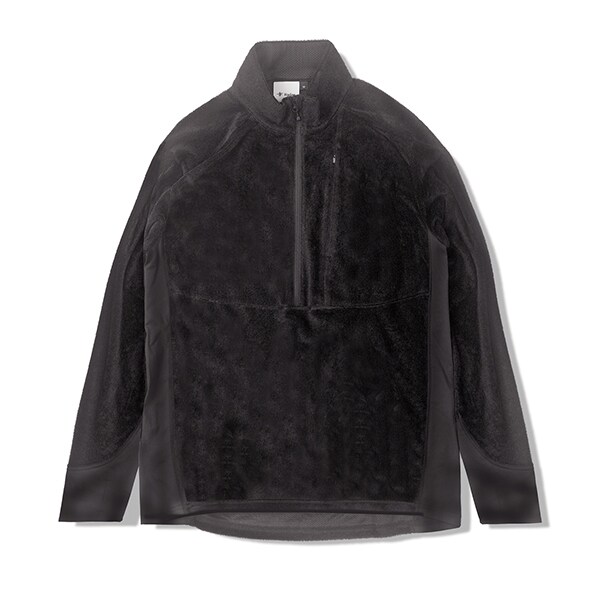 【中空8フィン断面】【Octa採用】【帯電防止】【保温】【軽量】オクタライトハーフZIP／フォックスファ..