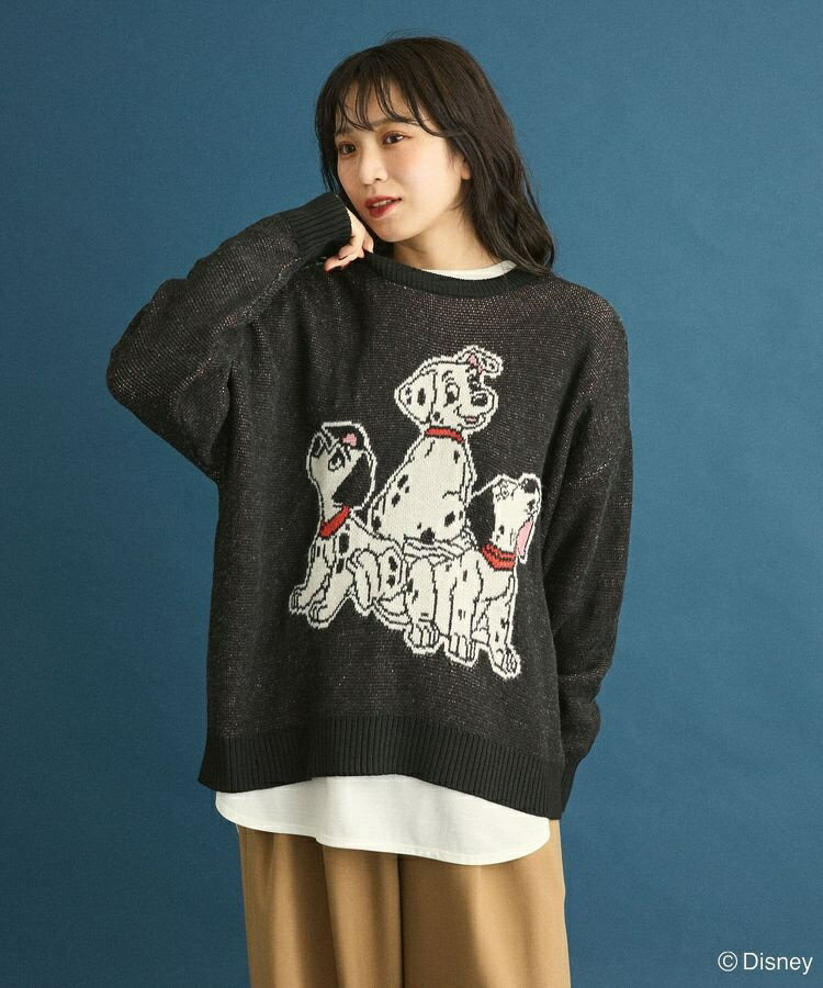 101匹わんちゃん／ジャガードニット／グリーンパークス（Green Parks）のサムネイル