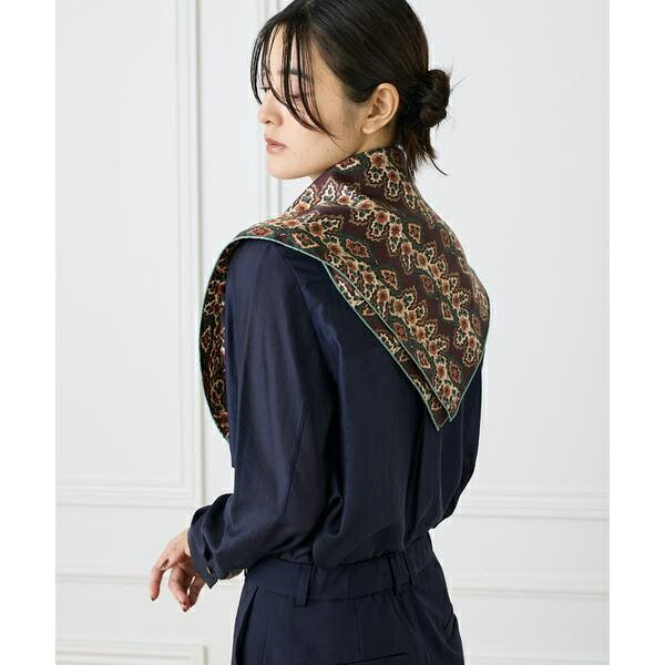 Small Classical Dara Scarf スカーフ《Tapis Noir》／フェイバリット スキナモノ（FAVORITE SUKINAMONO）