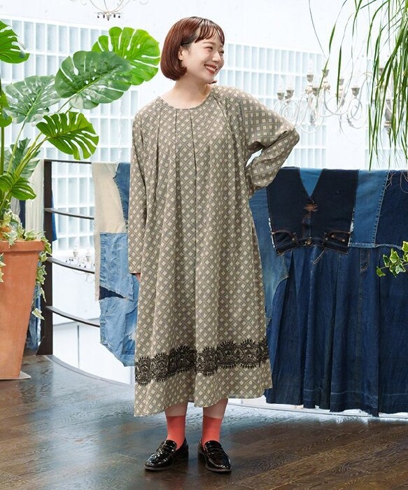 【大きいサイズ】オハナコウシレースOP／アズノゥアズオオラカ（AS KNOW AS olaca）