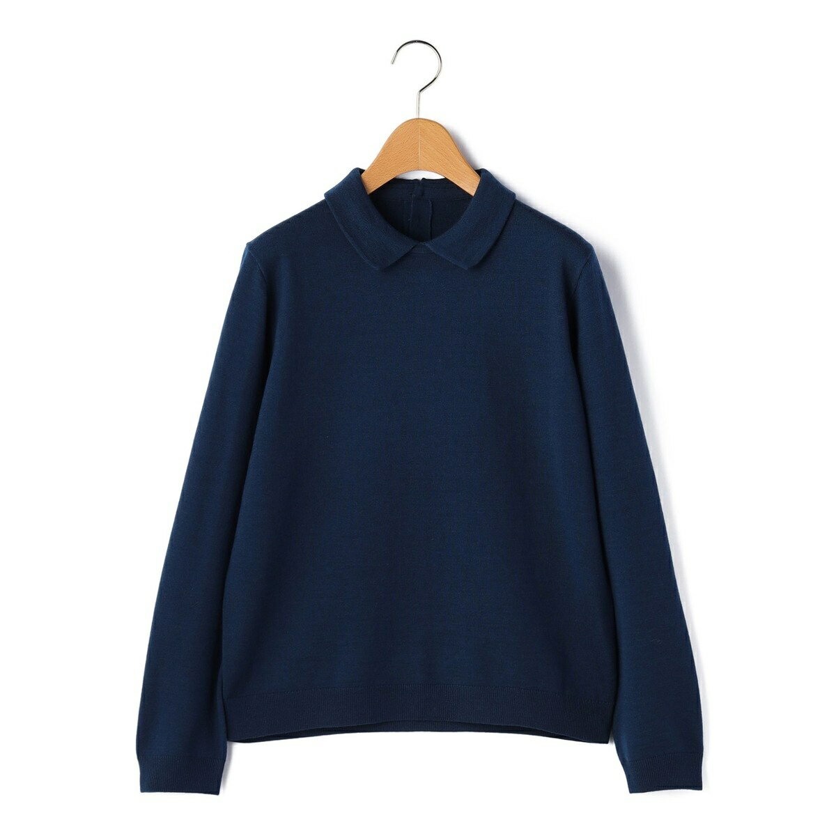 【Lサイズ】ウールブレンド襟付きニット／キース（KEITH）