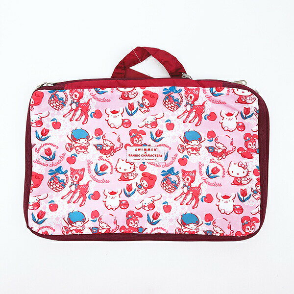 サンリオキャラクターズ × SWIMMER(スイマー) 圧縮トラベルポーチ (ピンク) 旅行 Sa／パーフェクト・ワールド・トーキョー（Perfect World Tokyo）のサムネイル