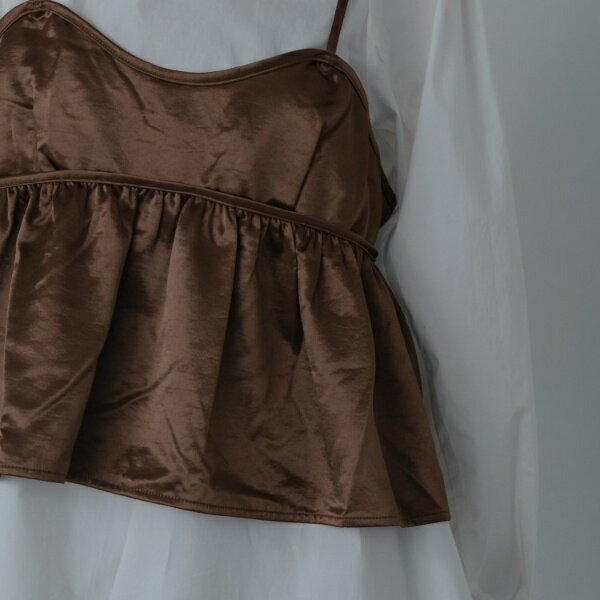 【一部店舗限定】サテンビスチェキャミソール／ギャレスト（GALLEST）