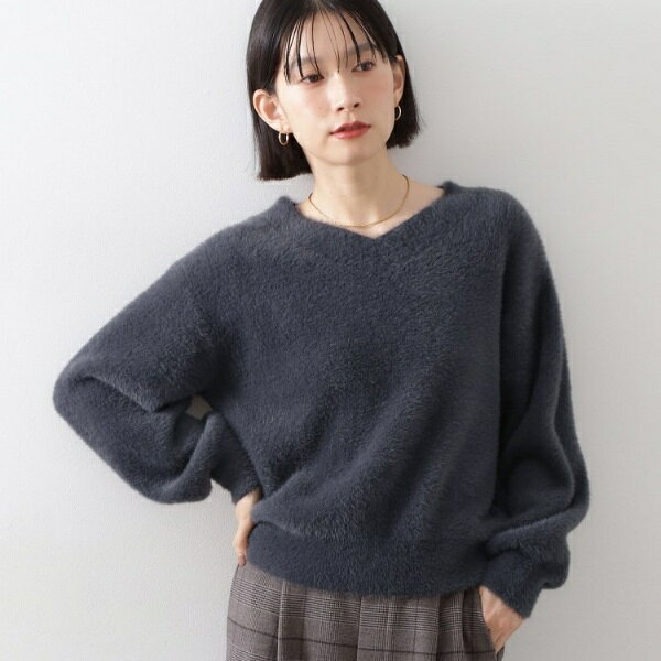 丸井(マルイ)楽天市場店の【洗える】上品にきらめく フェザーラメニット／ザ ショップ ティーケー（THE SHOP TK）｜アングル3