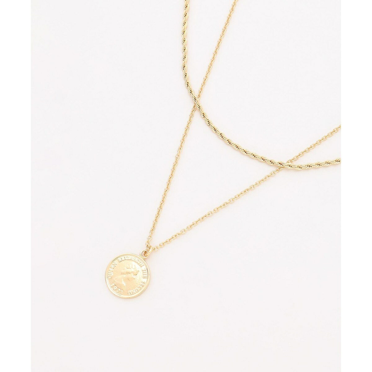 2連コインネックレス／エニィ（ANY）