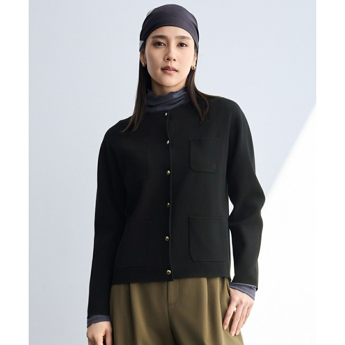 レーヨンストレッチ カーディガン／自由区（JIYU-KU） 0101marui-13057236 丸井(マルイ)楽天市場店 パッケージ画像