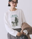 BOTANICAL PHOTO ロングTシャツ/チュニック/アメリカンホリック(AMERICAN HOLIC)