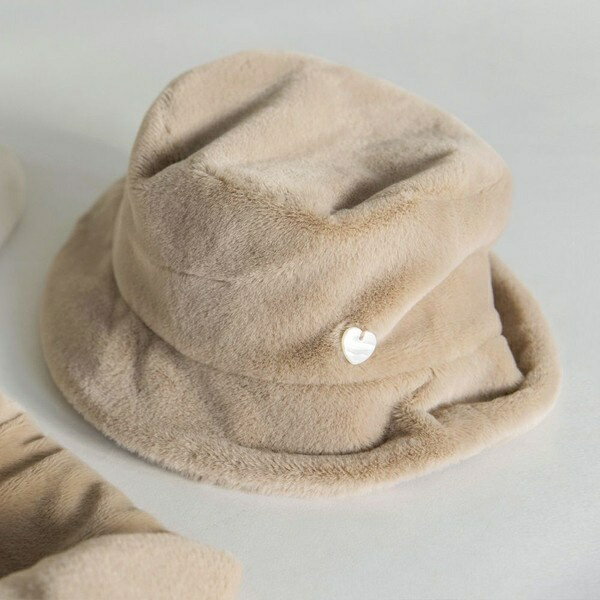 フェイクファーバケットハット／ブランシェス（branshes）