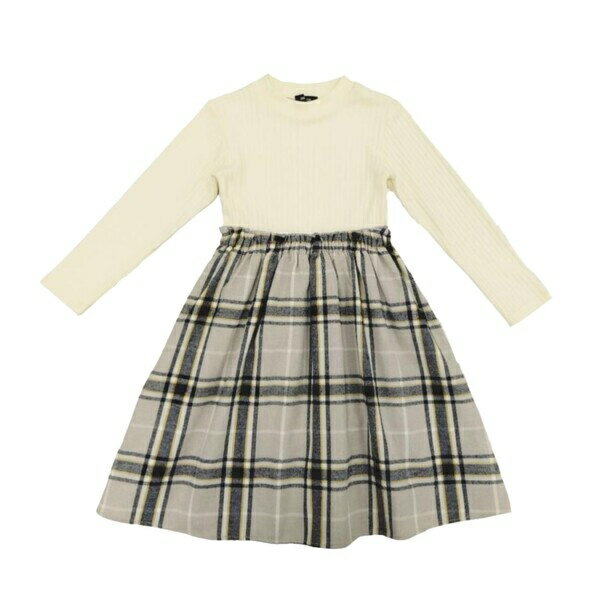 チェック ドッキング ワンピース(ベビーサイズ)／コムサイズム（COMME CA ISM）