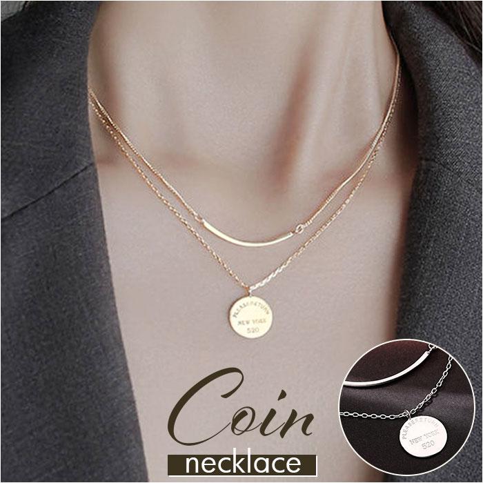 2連コインネックレス／バックヤードファミリー（BACKYARD FAMILY）