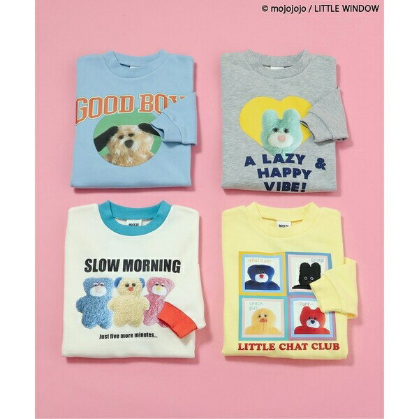 【リンク】mojojojo転写トレーナー(キッズサイズ)／ブリーズ（BREEZE）のサムネイル