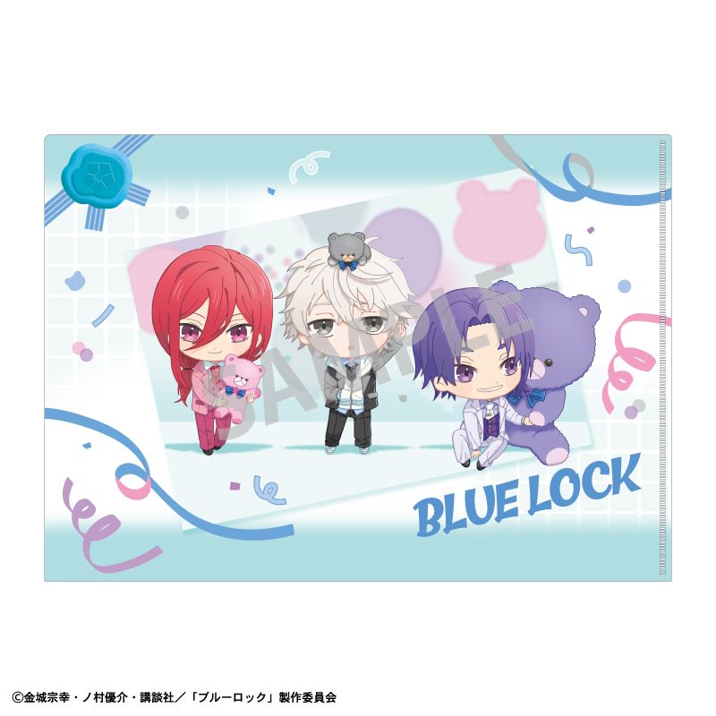 Clear Cases, Files - ブルーロック_A4シングルクリアファイル_B_テディベア描き起こし／colleize（colleize）