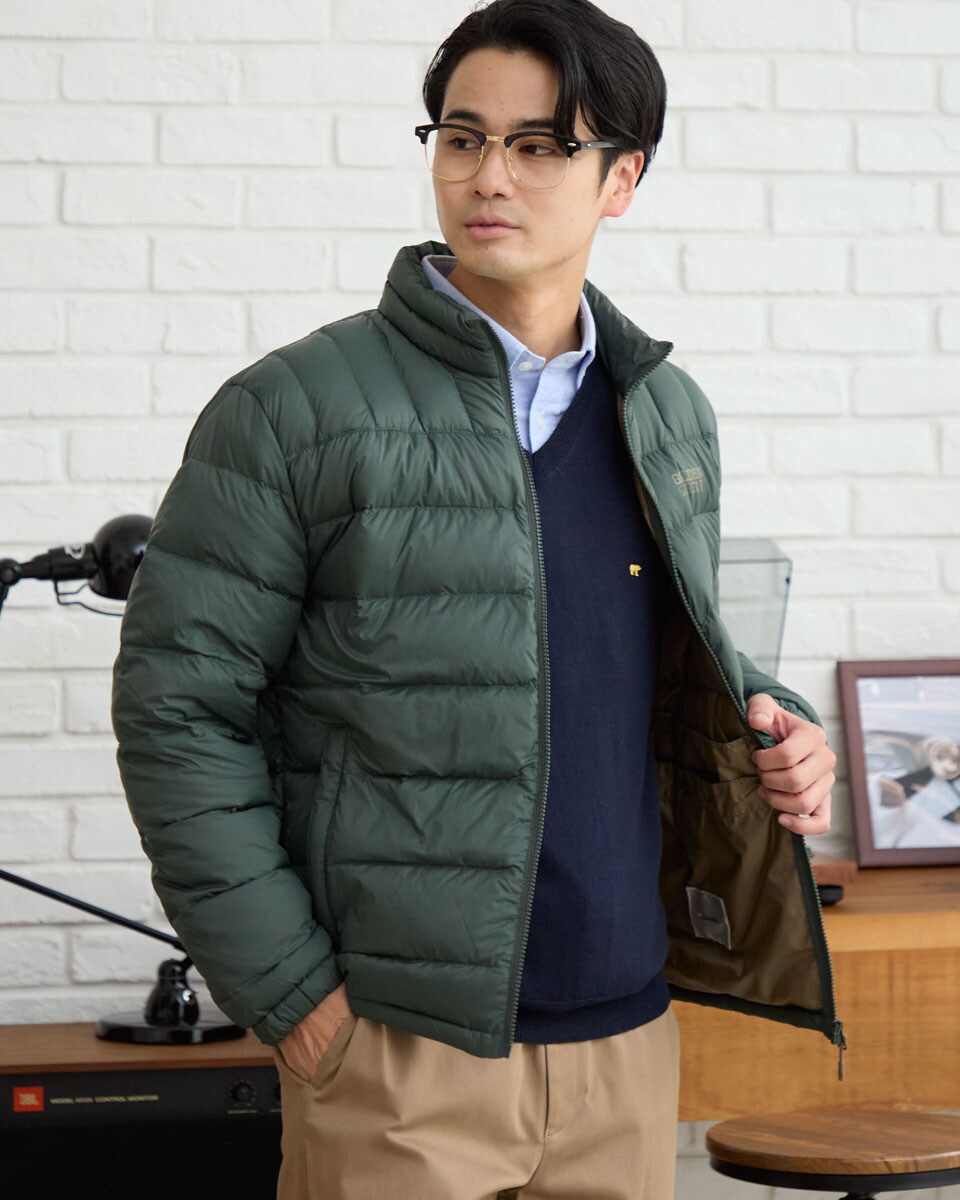 【新聞広告掲載】洗える軽量ダウンジャケット／ゴールデンベア（GOLDENBEAR）