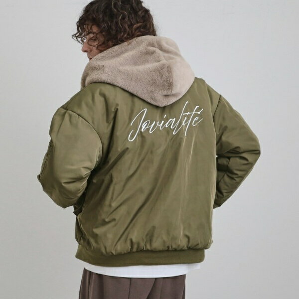 【2WAY】リバーシブルMA1＆フェイクファーブルゾン／ティーケー タケオキクチ（tk.TAKEO KIKUCHI）