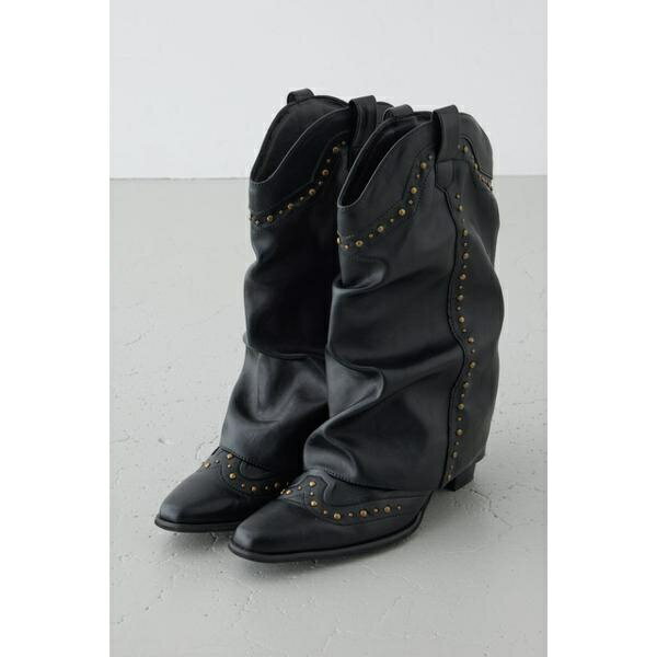 スタッズカバーブーツ／アズールバイマウジー（AZUL BY MOUSSY）