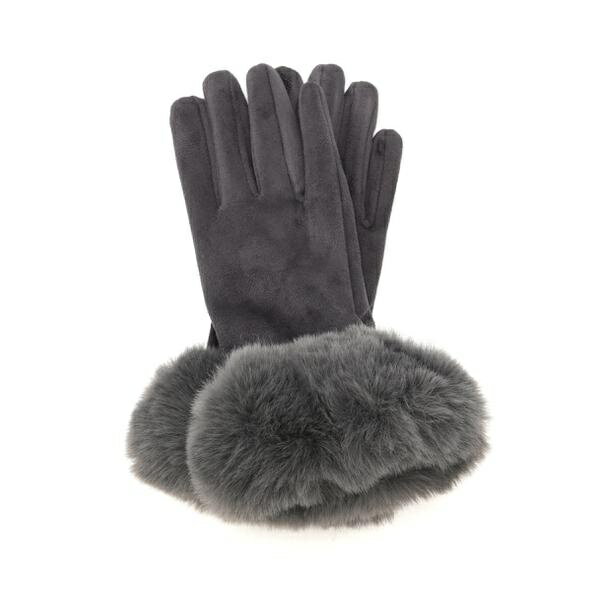 フェイクスエードファーグローブ／プロポーション ボディドレッシング（PROPORTION BODY DRESSING）