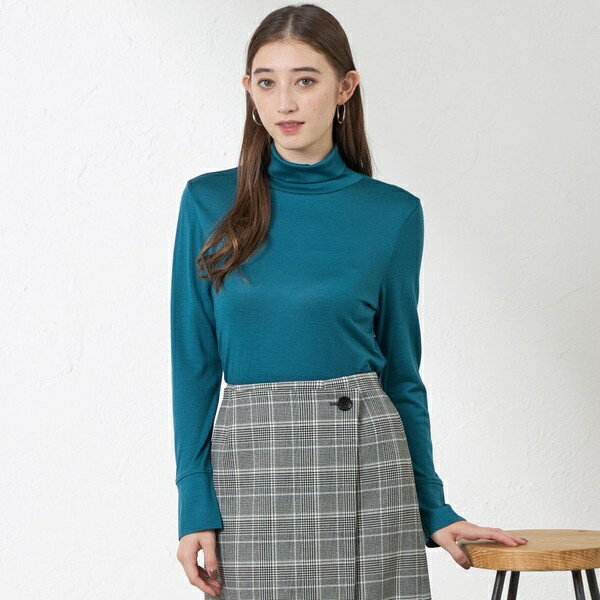 バンデーラ天竺ハイネックカットソー／アマカ（AMACA）