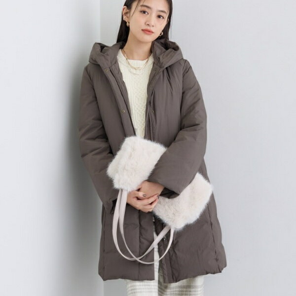 【撥水／洗える】ステッチレス ロングダウンコート／インディヴィ（INDIVI）