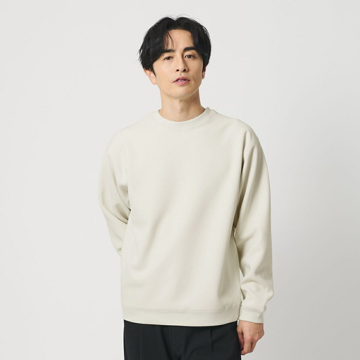 クレープ フリース クルーネック スウェット／ビューティー＆ユース ユナイテッドアローズ（BEAUTY＆YOUTH）