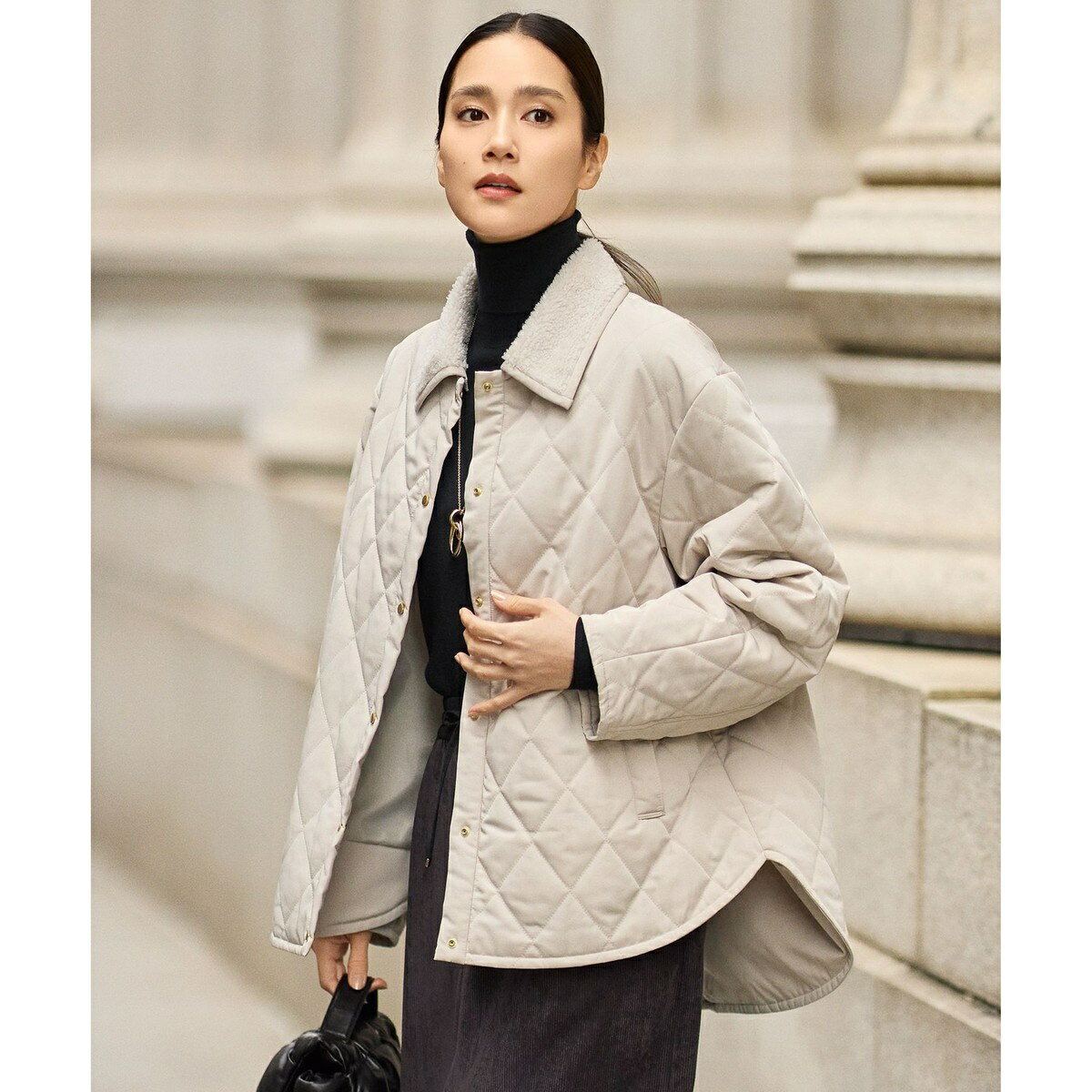 キルト アウター／自由区（JIYU-KU）