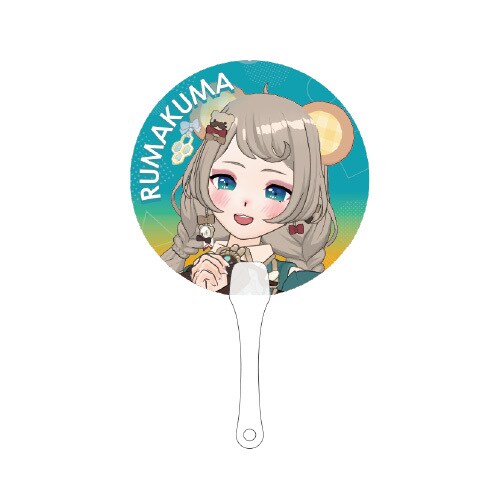 クリアうちわ(ちりるまくま)／ミラティブ（Mirrativ）