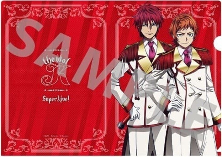 【ナゾトキアドベンチャー】ザ・アイドルKSUPERLIVE!／謎付きクリアファイル吠舞羅芸能事務所編／ナゾトック（NAZOTOK）