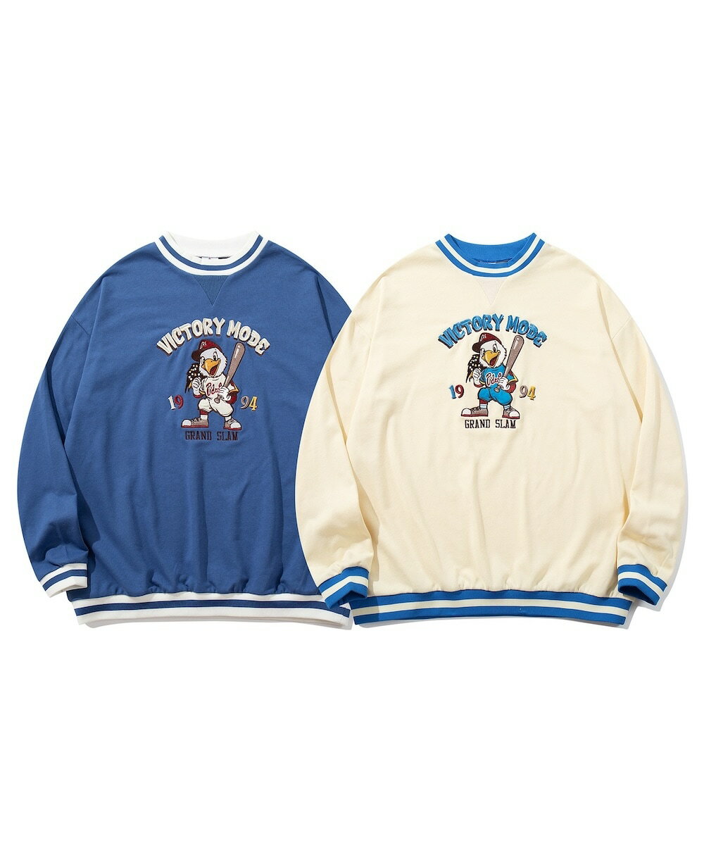 HOOK -original-　アメリカンカートゥーンキャラクター総刺繍スウェット／フック（HOOK）