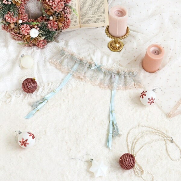 【ルビー】 ガーターベルト／リサマリ（Risa Magli）