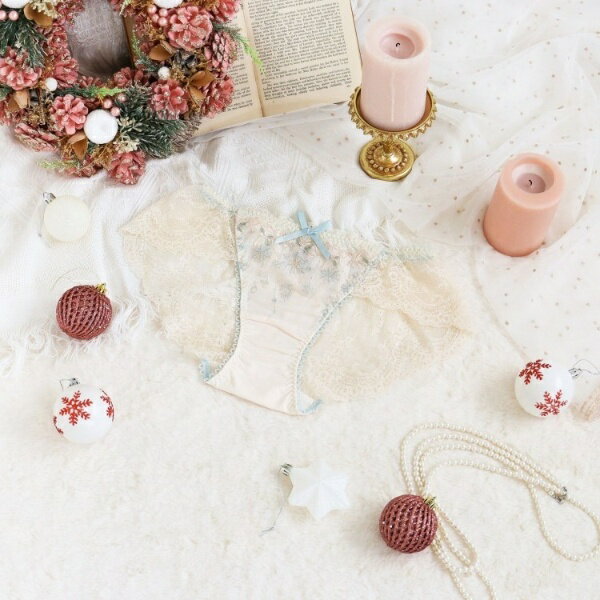 【ルビー】 レースショーツ／リサマリ（Risa Magli）