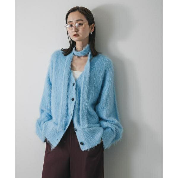 タイツキシャギーカーディガン／センスオブプレイスバイアーバンリサーチ（SENSE OF PLACE）